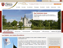 Tablet Screenshot of les-castels-pro.com